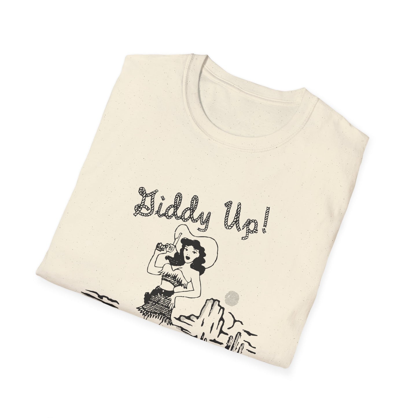 Western Pinup - Unisex Softstyle T-Shirt