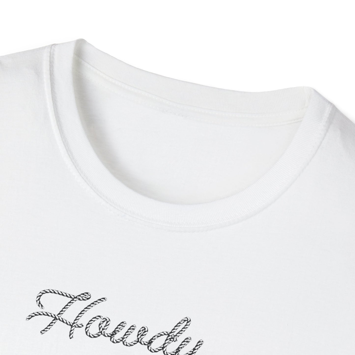 Western Pin Up - Unisex Softstyle T-Shirt
