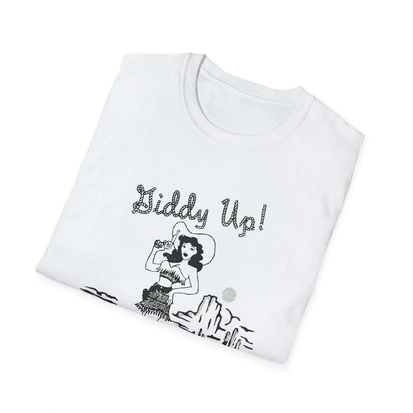 Western Pinup - Unisex Softstyle T-Shirt