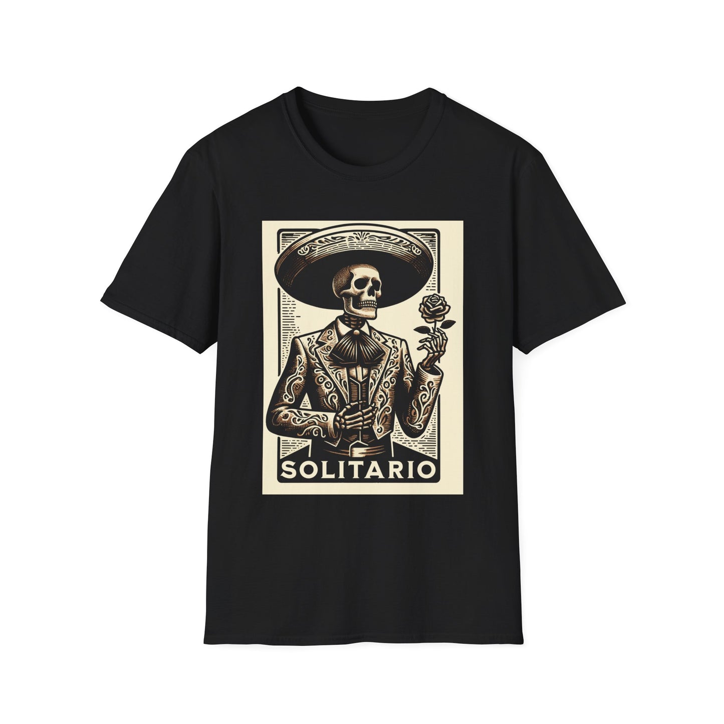 El Solitario Muerto - Unisex Softstyle T-Shirt
