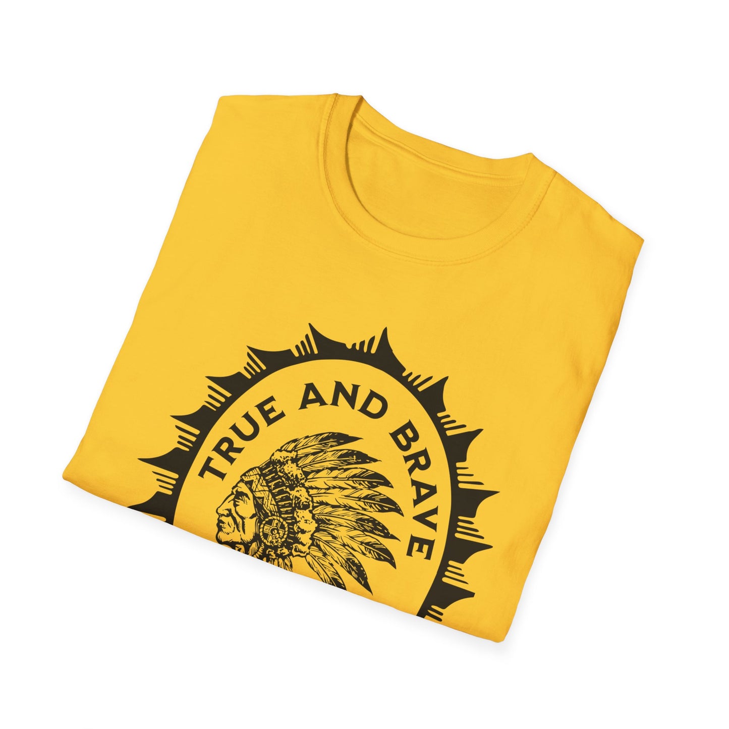True and Brave - Unisex Softstyle T-Shirt