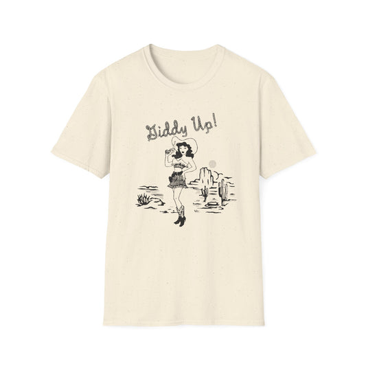 Western Pinup - Unisex Softstyle T-Shirt